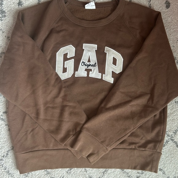 Gap Original Crewneck in Brown - Picture 1 of 1